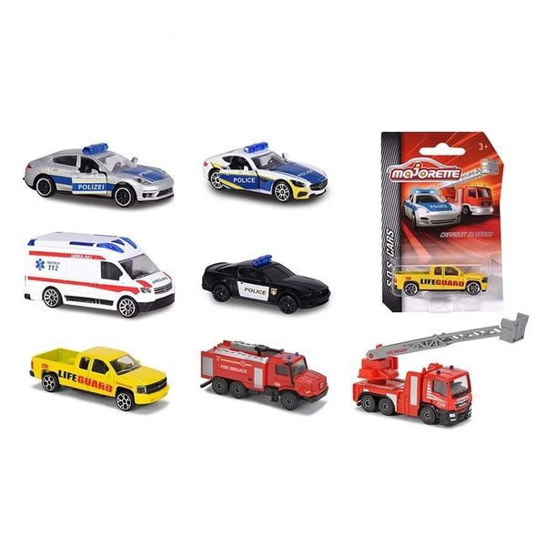 212057181038 Xe Mô Hình Cứu Hộ MAJORETTE S.O.S. Cars