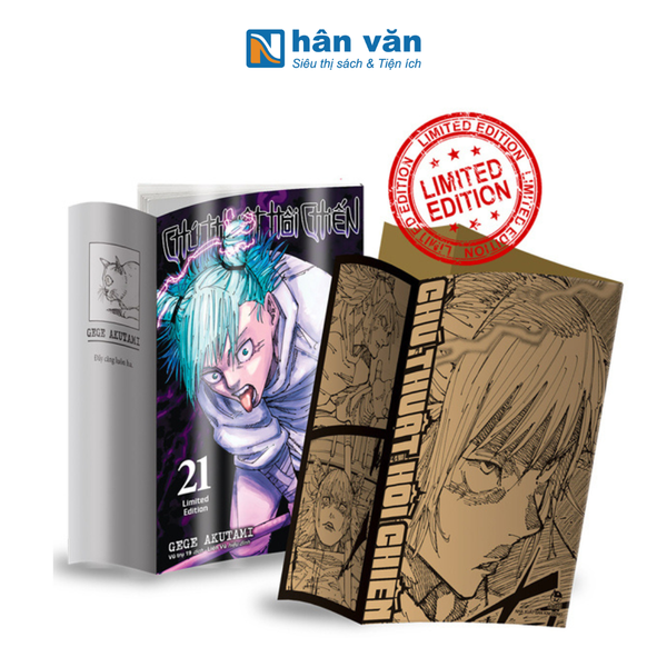 Chú Thuật Hồi Chiến - Tập 21 - Limited Edition - Tặng Kèm Bọc Bảo Vệ Sách