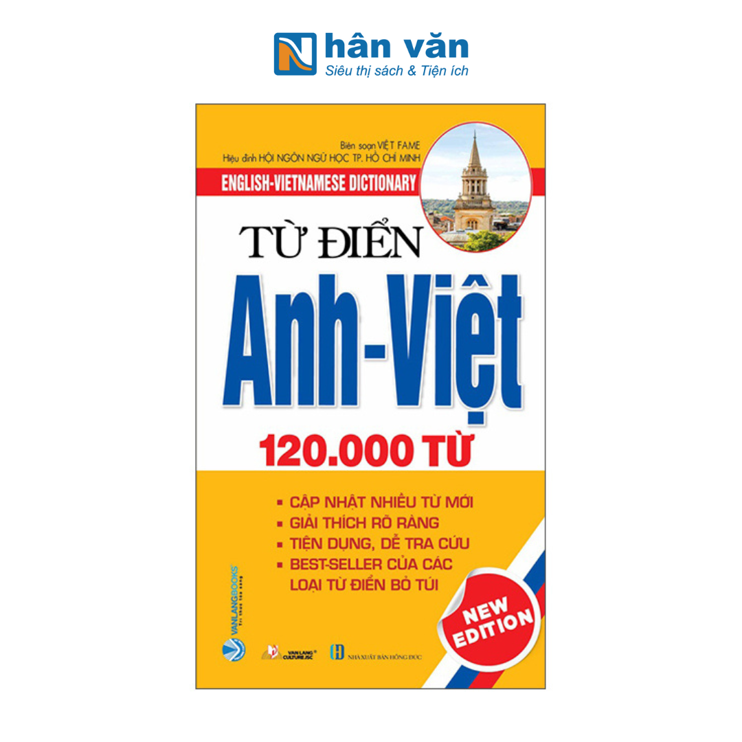  Từ Điển Anh - Việt 120.000 Từ 