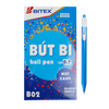  Bút Bi Mực Xanh - 0.7mm - B02 - Bitex 