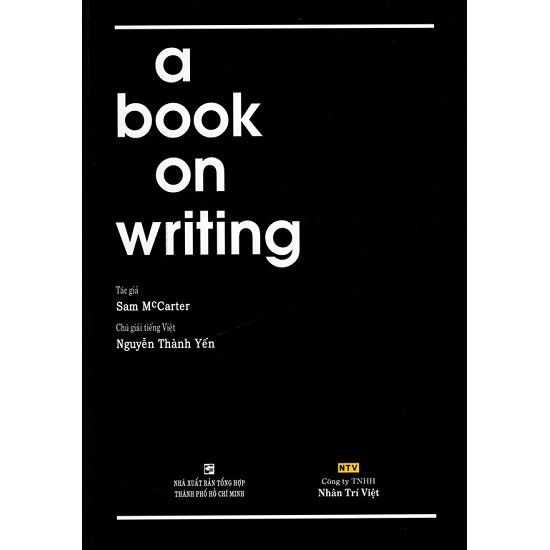  A Book On Writing 