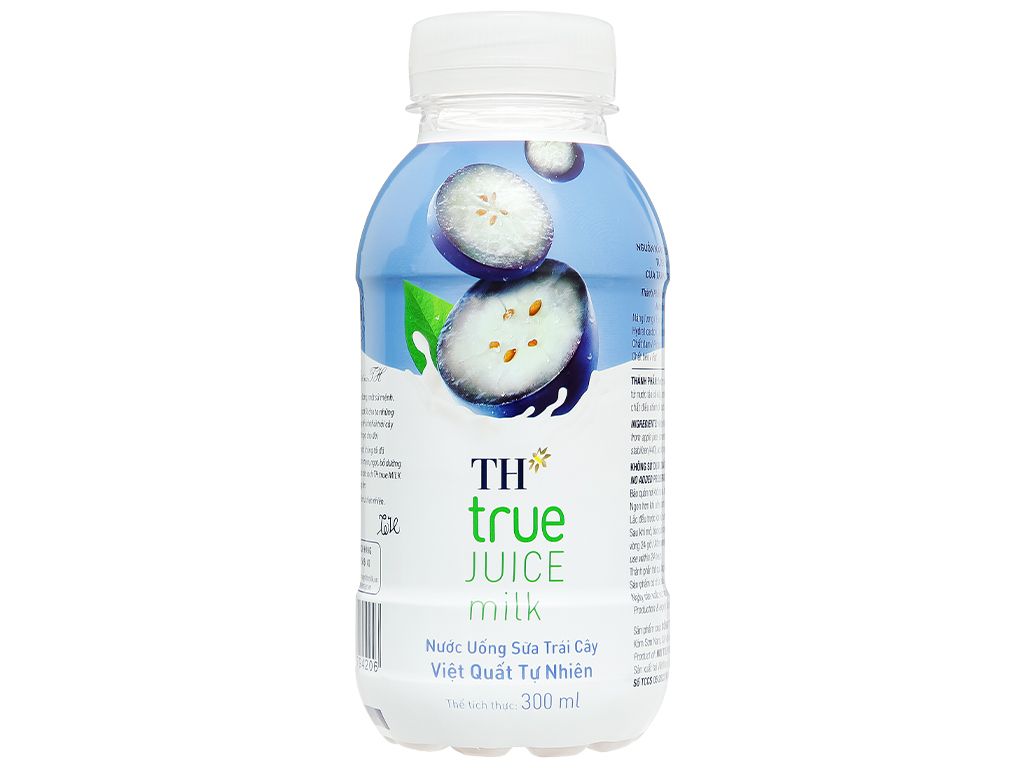  Nước Sữa Trái Cây Việt Quất TH True Juice Milk 300mlx24 