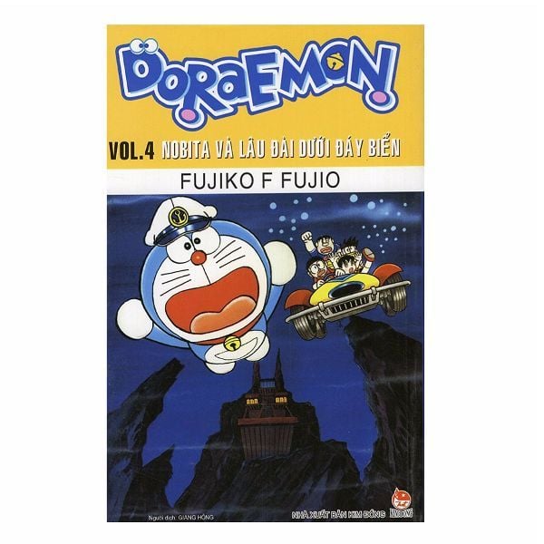 Doraemon - Vol.4 Nobita Và Lâu Đài Dưới Đáy Biển (Truyện Dài) (Tái Bản 2020)