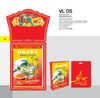  Lịch Bloc Siêu Đại 2024 - Món Ngon Người Việt - BLO 05 -  20 x 30 cm 