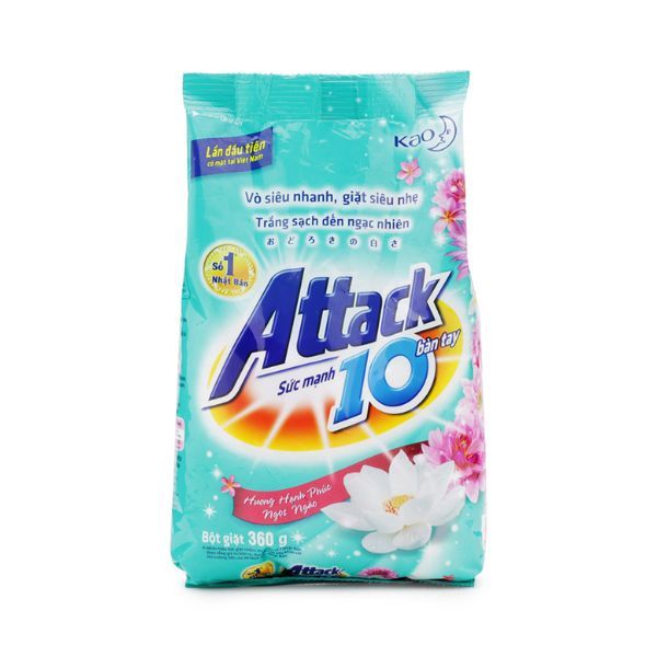  Bột Giặt Attack Hương Hạnh Phúc Ngọt Ngào (720g) 