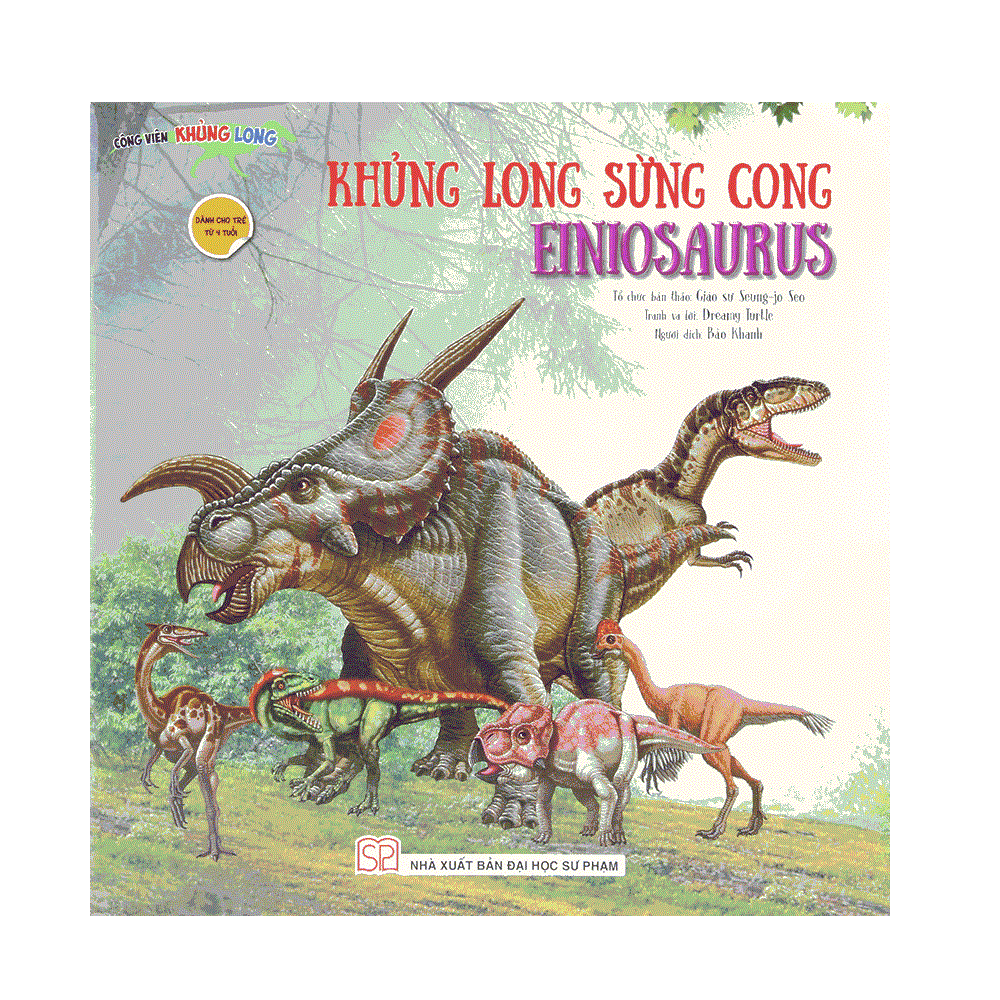  Công Viên Khủng Long - Khủng Long Sừng Cong Einiosaurus 