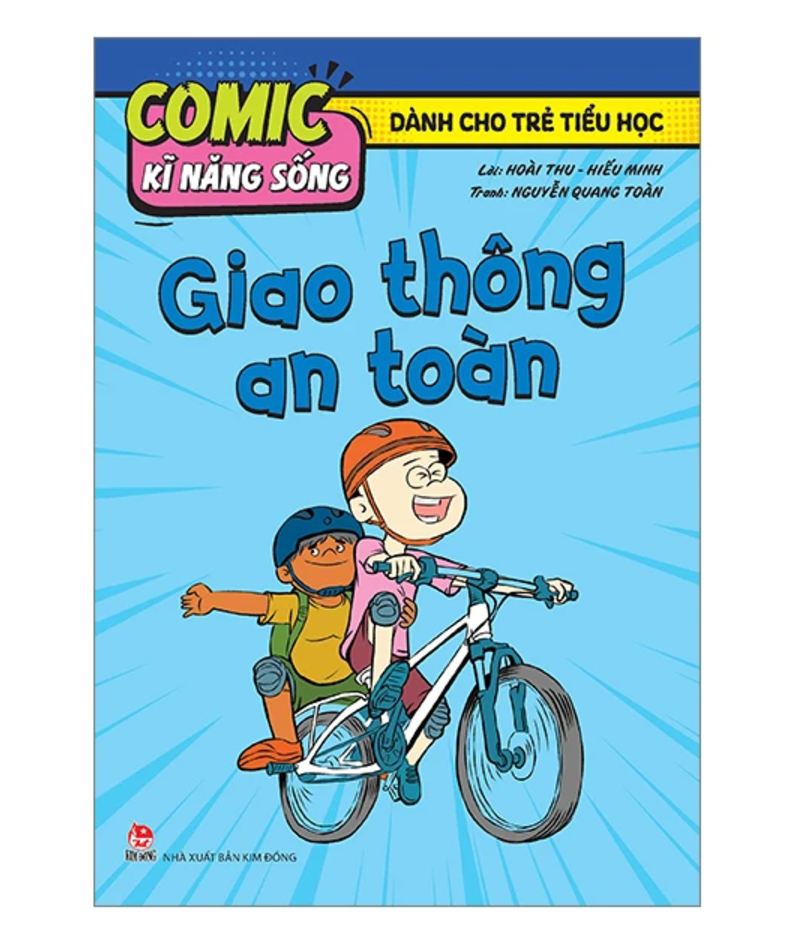  Comic kĩ năng sống - Dành cho trẻ tiểu học: Giao thông an toàn 