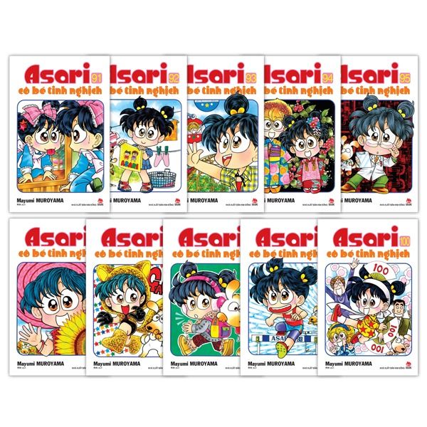  Combo Asari - cô bé tinh nghịch - từ Tập 91 đến tập 100 