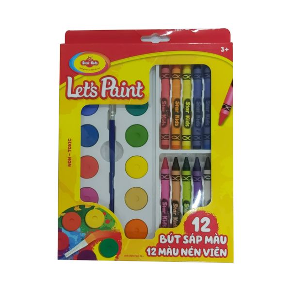 Bộ Tô Màu 25 Chi Tiết K-LP25/1