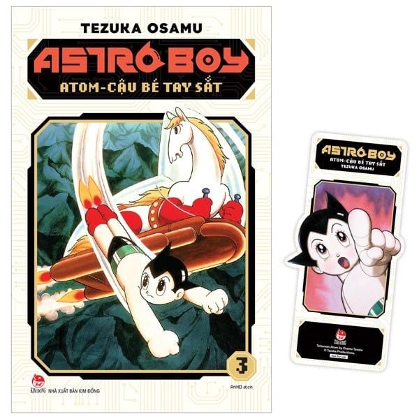  Astro Boy - Atom Cậu Bé Tay Sắt - Tập 3 - Tặng Kèm Bookmark 