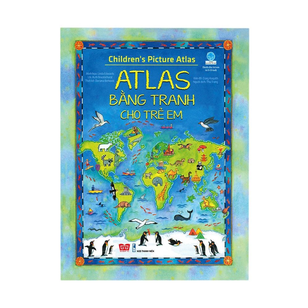  Atlas Bằng Tranh Cho Trẻ Em 