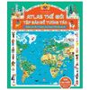  Atlas Thế Giới - Tập Bản Đồ Tương Tác - Ngắm Lục Địa - Chạm Núi Sông - Nhớ Địa Danh - Bài Cứng 