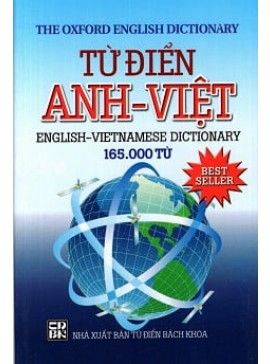  Từ Điển Anh - Việt 165000 Từ (NXB Từ Điển Bách Khoa) 