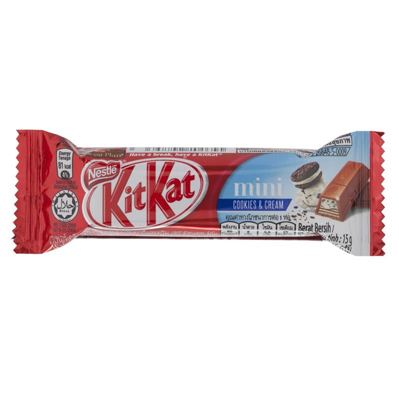  Bánh Xốp Phủ Sôcôla Nestlé Kitkat - Mini Quy Kem (15g) 