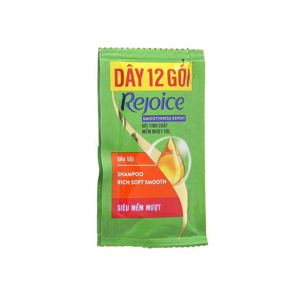  Dây Dầu Gội Rejoice Siêu Mềm Mượt (12 Gói x 6g) 