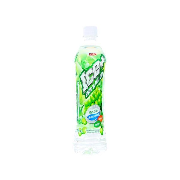  Nước Vị Trái Cây Ice+ Hương Nho Xanh (490ml) 