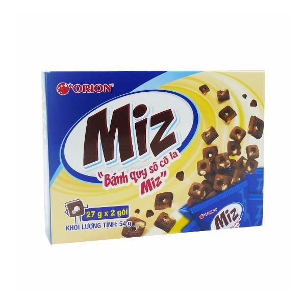  Bánh Quy Socola Miz (27g / 2 Gói) 