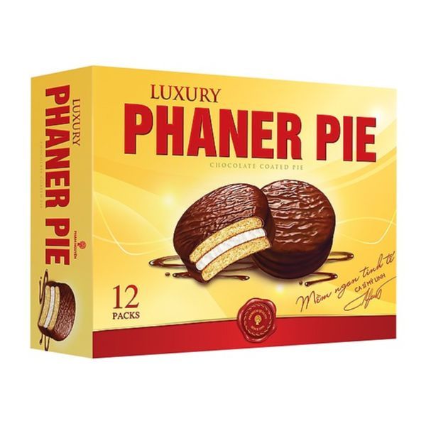  Bánh Socola Kem Marshmallow Phaner Pie  (336g) 