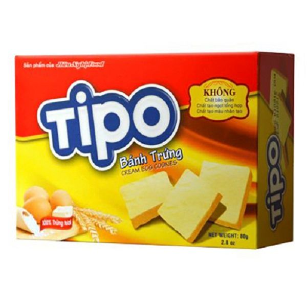  Bánh Trứng Tipo 80g 