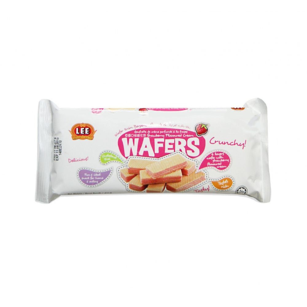  Bánh Xốp Kem Wafers - Hương Dâu (90g) 
