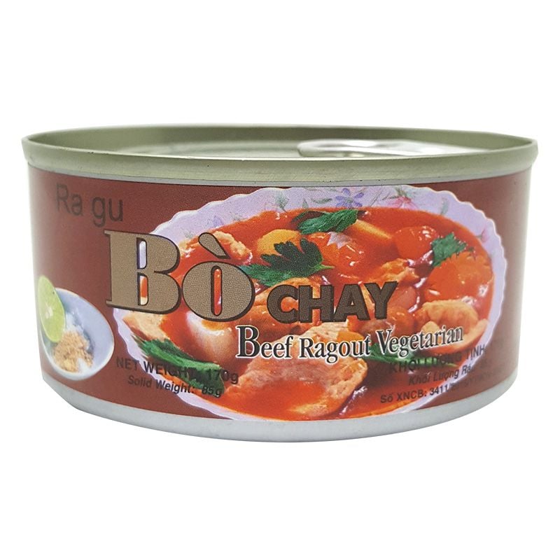  Ra Gu Bò Chay Hộp ( 170g ) 