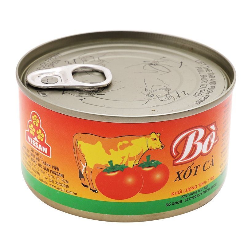  Bò Xốt Cà Hộp ( 170g ) 