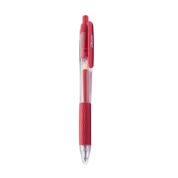  Bút Bi Mực Đỏ Officetex OT-GP001RE 
