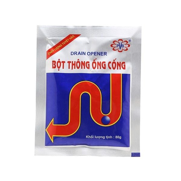  Bột Thông Ống Cống 80g 