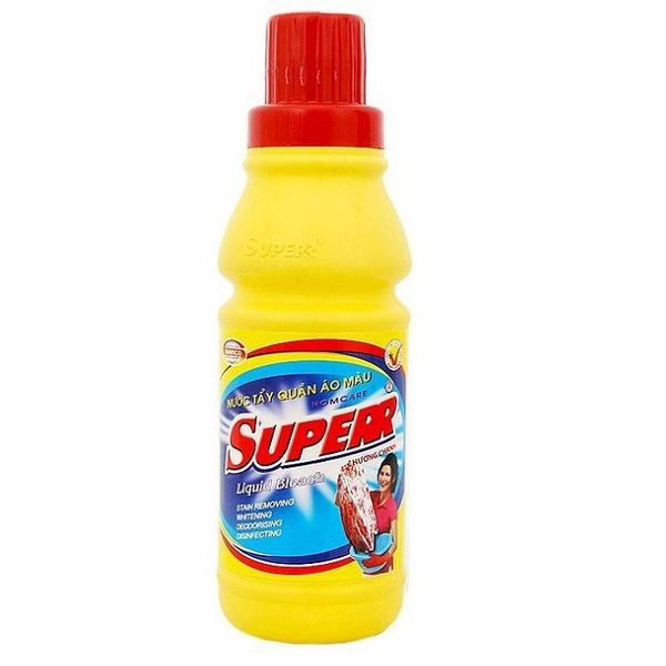  Nước Tẩy Quần Áo Màu Superr - Hương Chanh (450ml) 