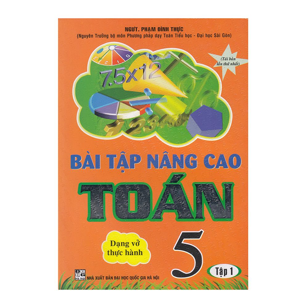  Bài Tập Nâng Cao Toán 5 - Tập 1 (Dạng Vở Thực Hành) 