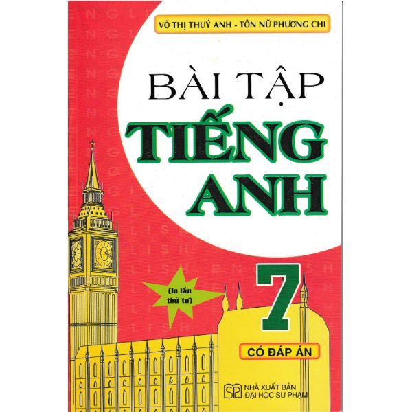  Bài Tập Tiếng Anh 7 - Có Đáp Án 