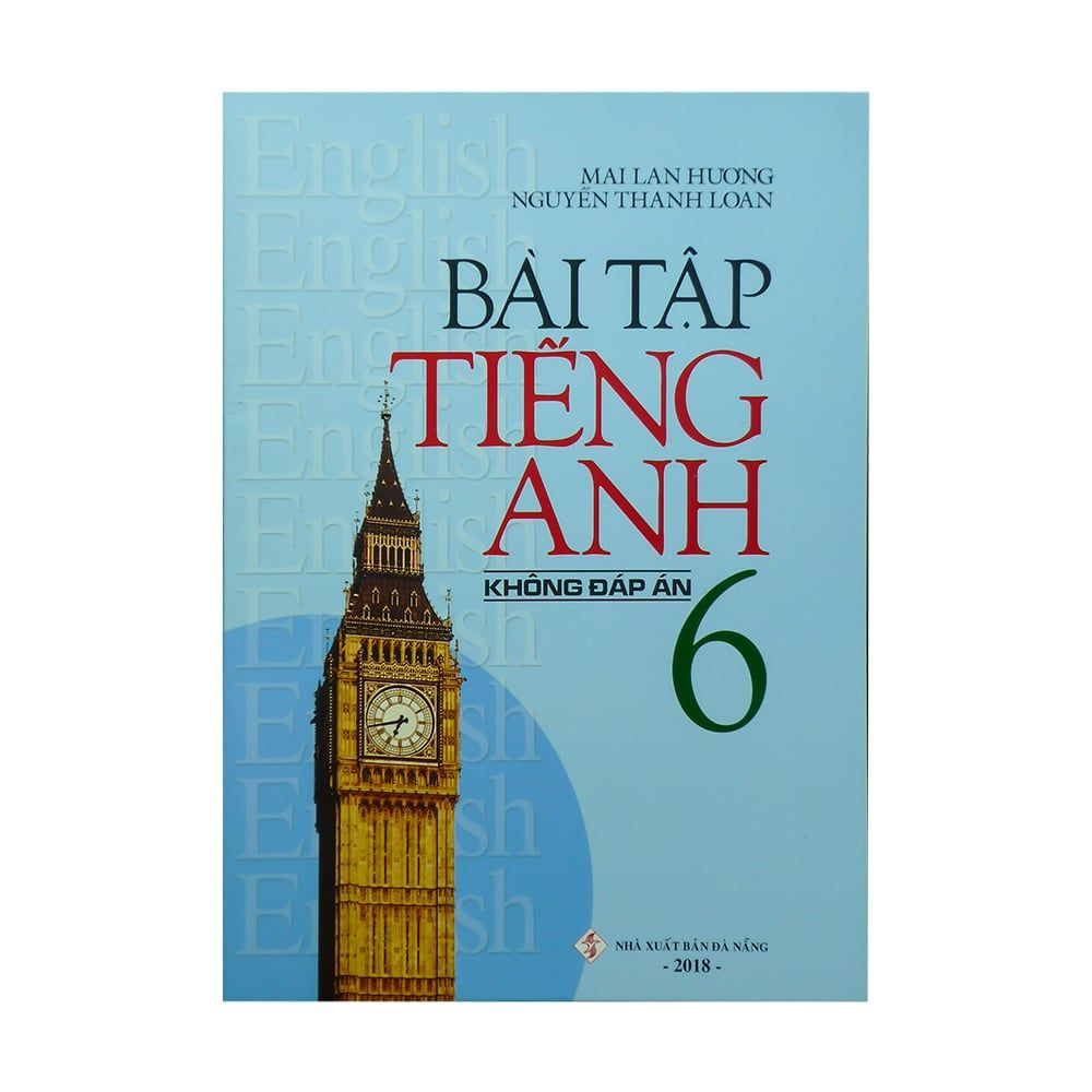  Bài Tập Tiếng Anh Lớp 6 (Không Đáp Án) 