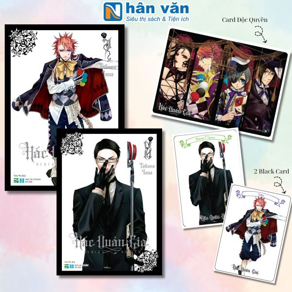 Bộ Manga Hắc Quản Gia - Tập 7 + Tập 8 (Bộ 2 Cuốn)