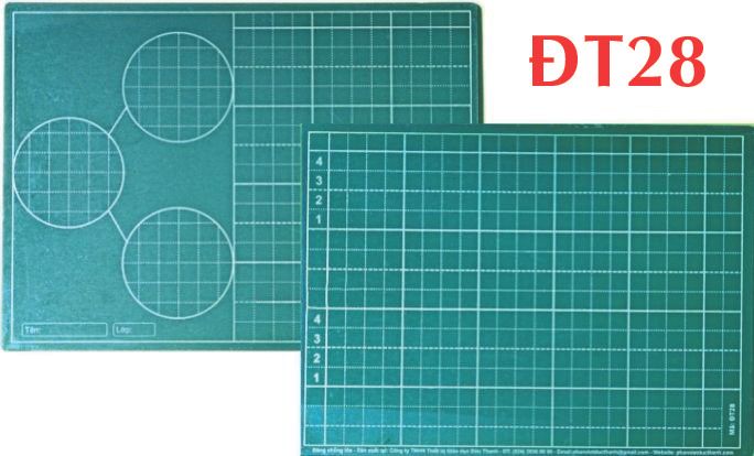  Bảng Học Sinh - Chân Trời Sáng Tạo 4 ô ly - DT28 