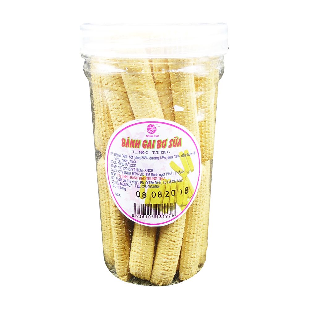  Bánh Gai Bơ Sữa Trung Thư (Hộp 150g) 