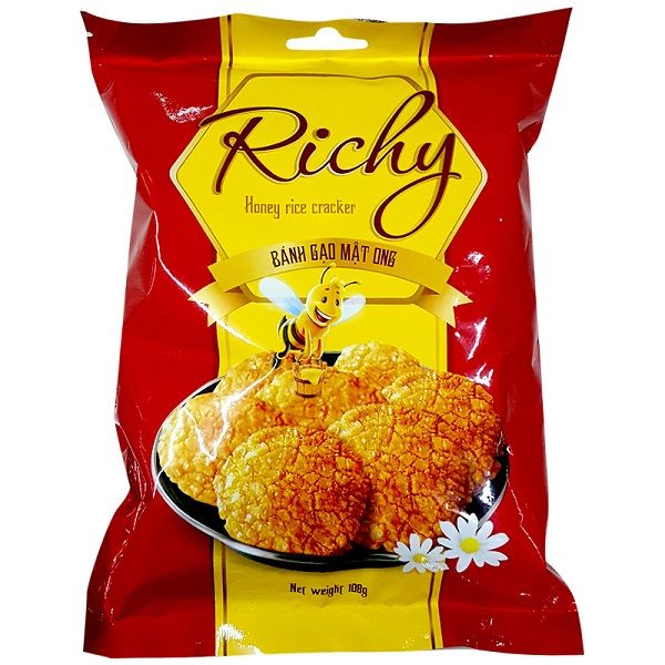  Bánh Gạo Mật Ong Richy 108g 