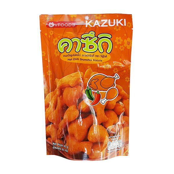  Bánh Kazuki Hot Chilli Drumstick Biscuit (60g) 