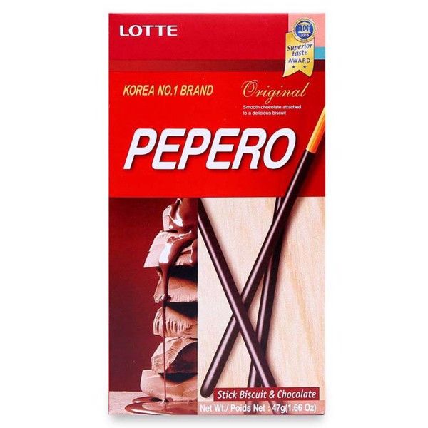  Bánh que Lotte Pepero Socola 47grx40 