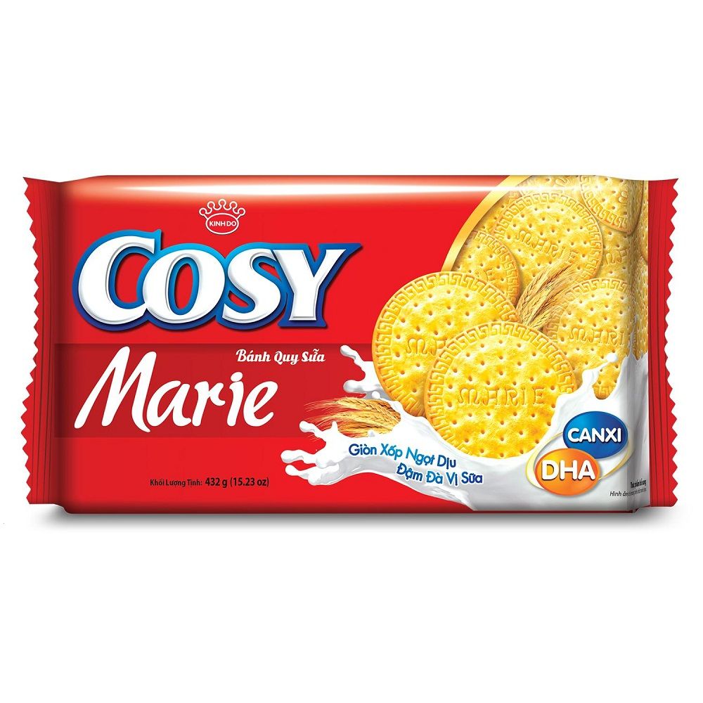  Bánh Quy Cosy Marie Vị Sữa 432g 