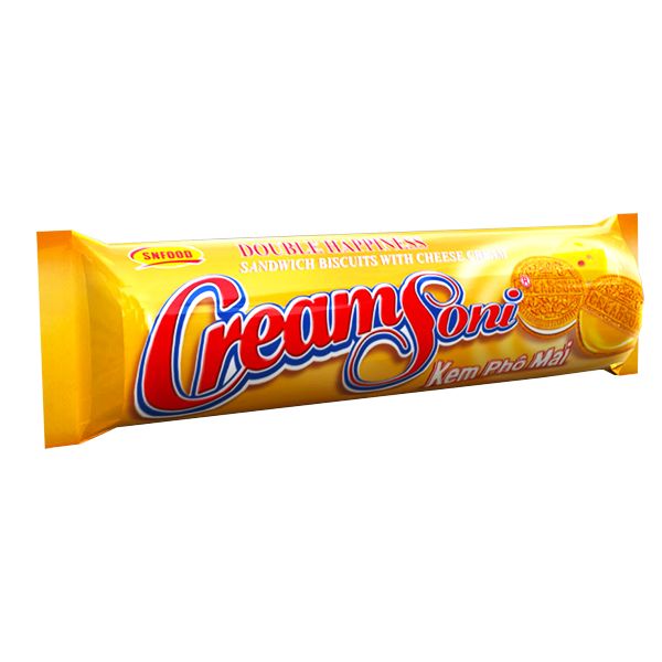  Bánh Quy Kem Phô Mai CreamSoni 104g 