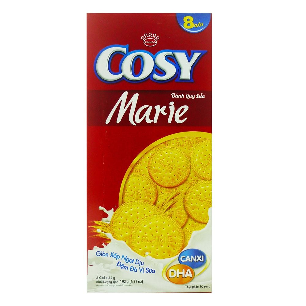  Bánh Quy Sữa Cosy (24g x 8 Gói) 