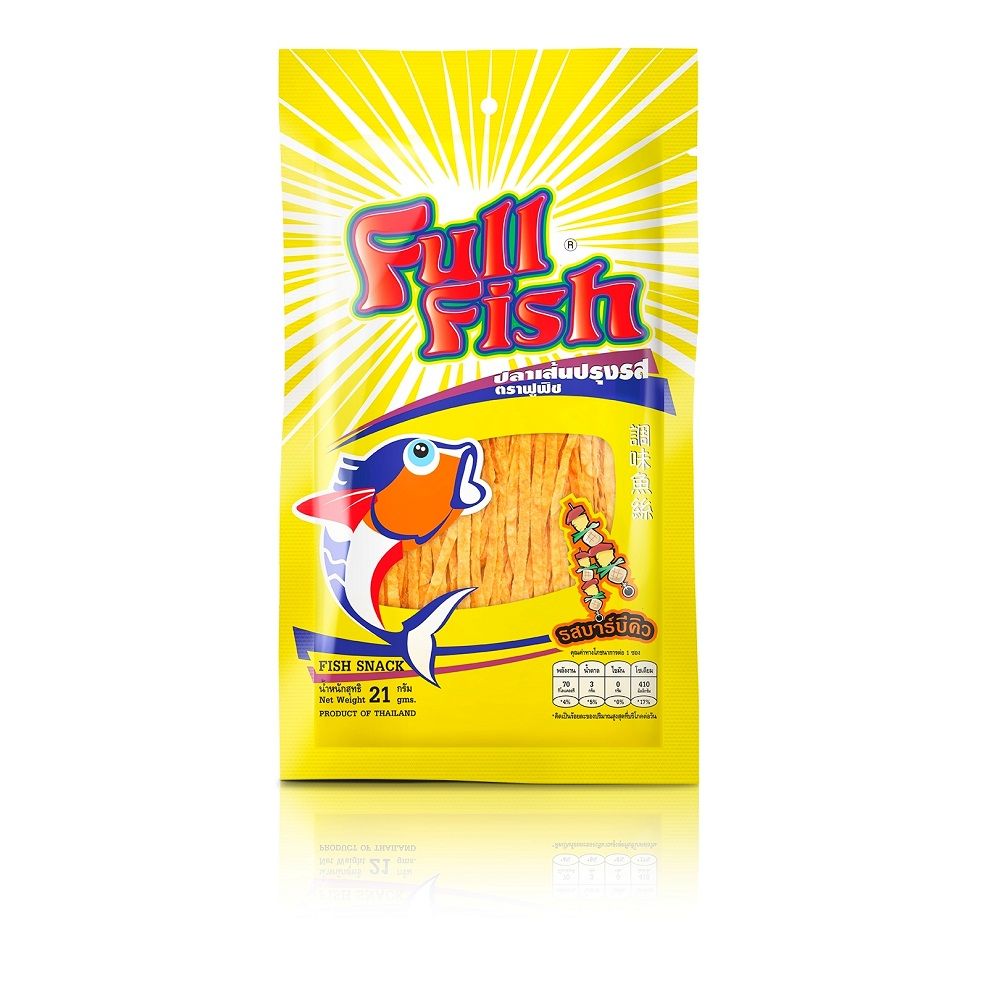  Bánh Snack Cá Full Fish Vị BBQ (21g) 