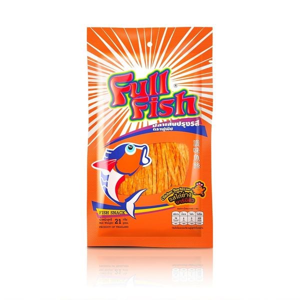 Bánh Snack Cá Full Fish Vị Gà Nướng (21g)