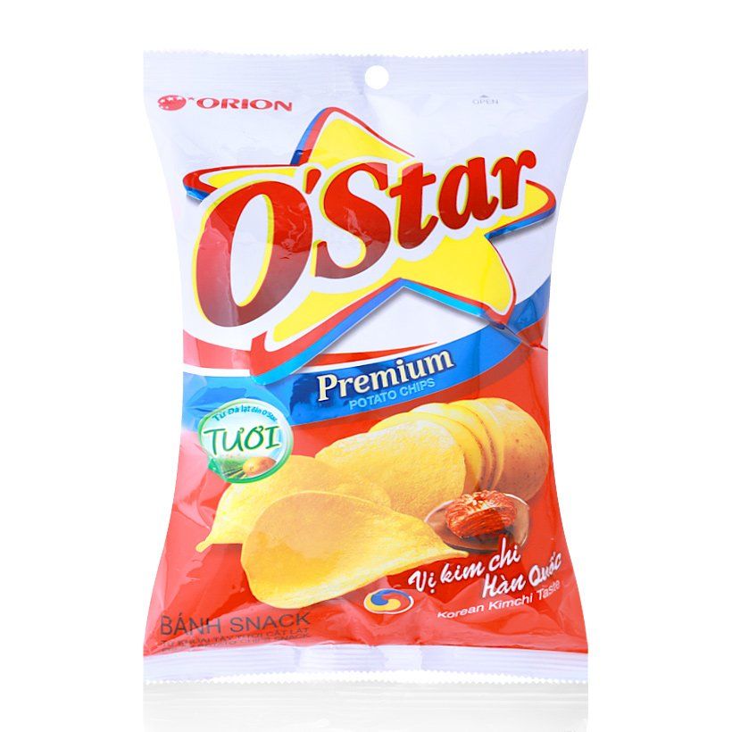  Bánh Snack Ostar kim chi 33.6gr*10 