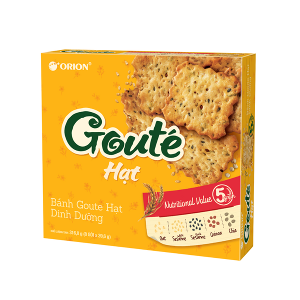  Bánh Goute Hạt Dinh Dưỡng 316,8gr 