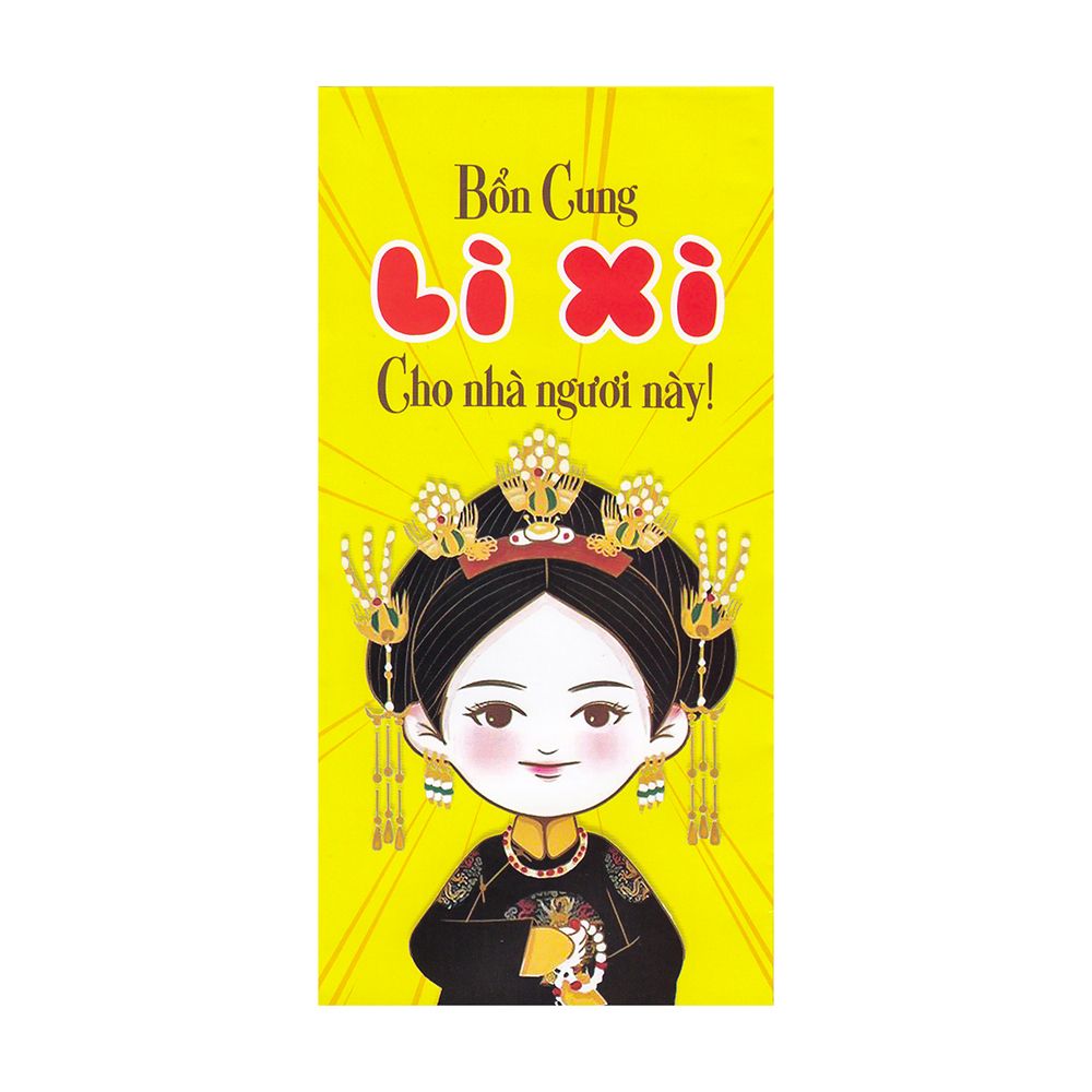  Bao Lì Xì Độc Đáo Gia Long ( 6 Cái/ Xấp) 