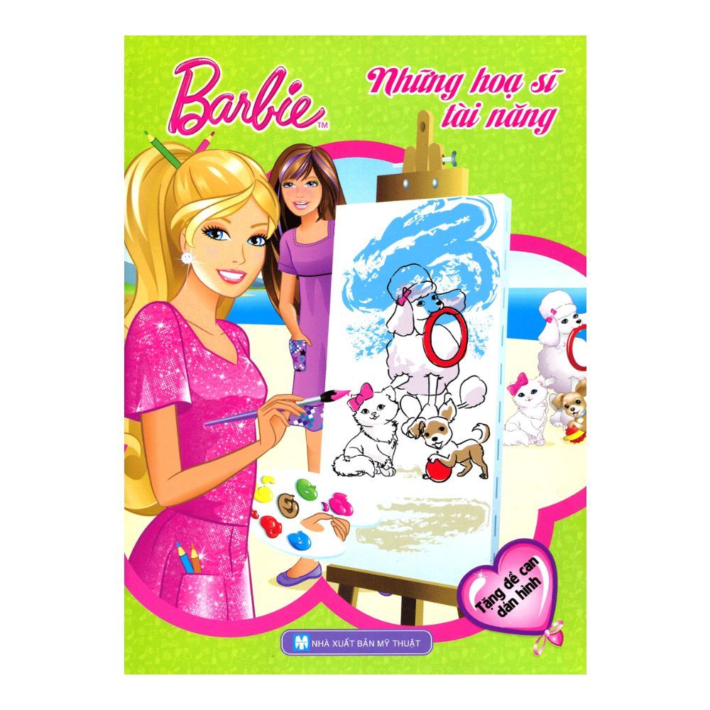  Barbie Chọn Nghề - Những Họa Sĩ Tài Năng 