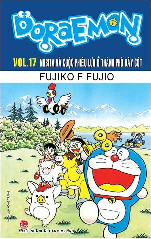  Doraemon - Vol 17 Nobita Và Cuộc Phiêu Lưu Ở Thành Phố Dây Cót (Truyện Dài) 