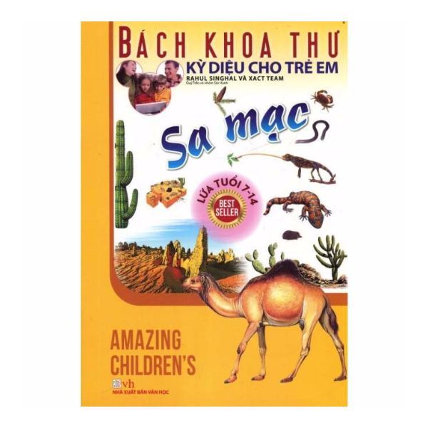  Bách Khoa Thư Kỳ Diệu Cho Trẻ Em - Sa Mạc (7 - 14 Tuổi) 