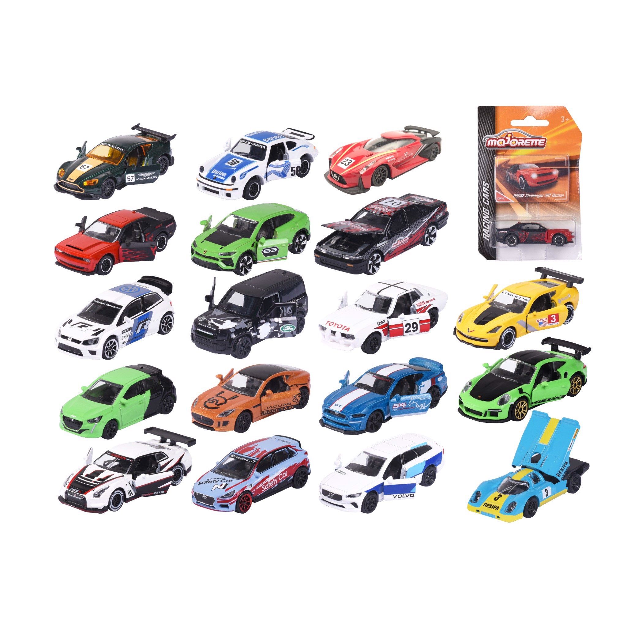  212084009 Xe Mô Hình MAJORETTE Racing Cars 